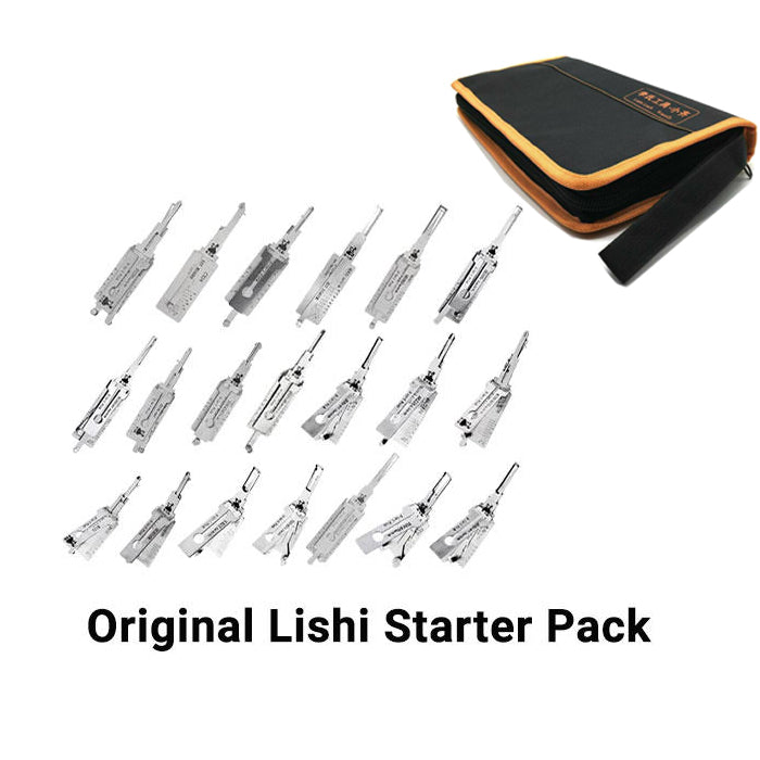 Original Lishi - Complete Automotive Starter Pack / 20 Lishi Tools & Case