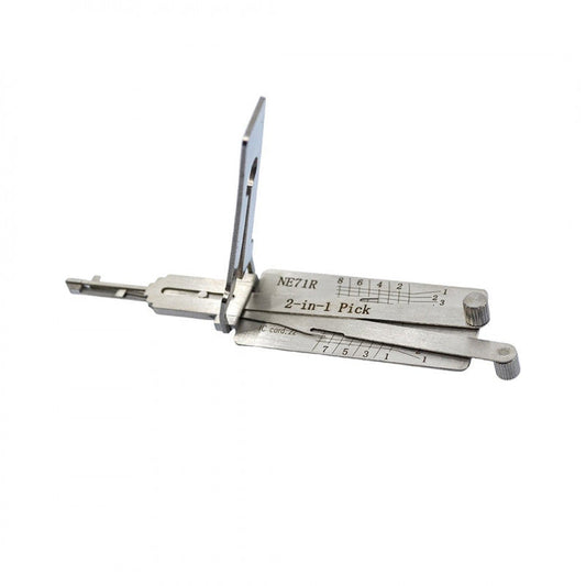 Original Lishi Volvo / 4-Track / NE71R V2 / 2-in-1 / Pick & Decoder