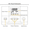 BEST BST-863 1200W 220V/110V Intelligent Digital LCD Touch Screen Heat Air SMD Rework Station 50/60Hz With 3 Memory Channels