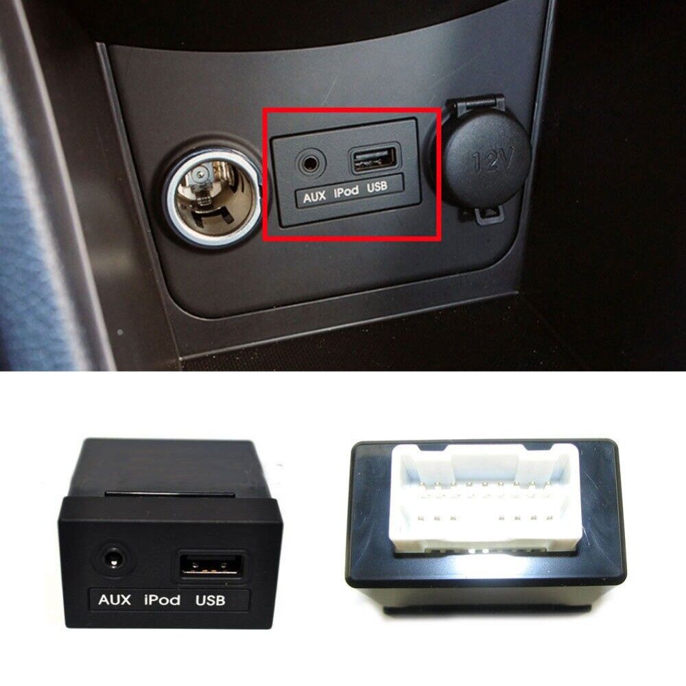 Genuine JACK ASSY AUX USB Adapter Port for Hyundai Accent Solaris 961201R000RY 2010-2013