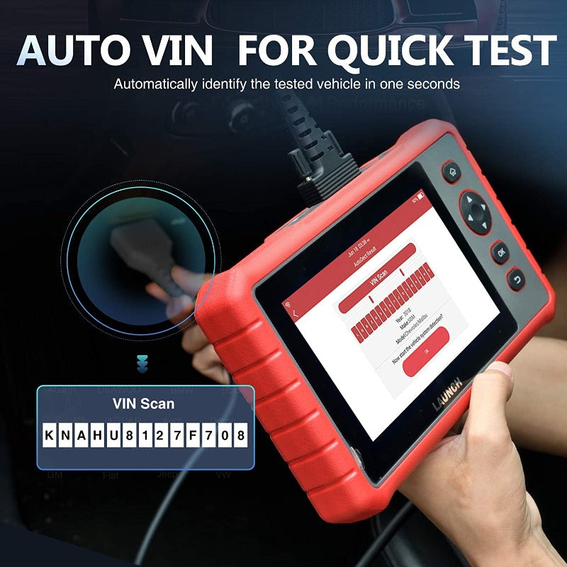 LAUNCH X431 CRP909X Full System OBD2 Code Reader Diagnostic Tool TPMS IMMO Diagnostic Scanner