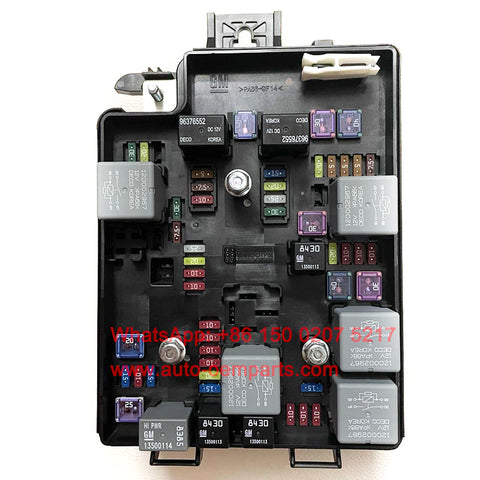 Original 42456292 Complete Fuse Box for GM Chevrolet Aveo T300 (Compatible 95092982)