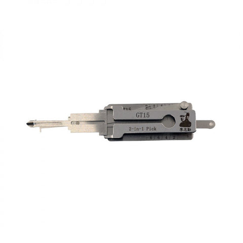 Original LISHI GT15 2 in 1 Auto Pick and Decoder for Fiat