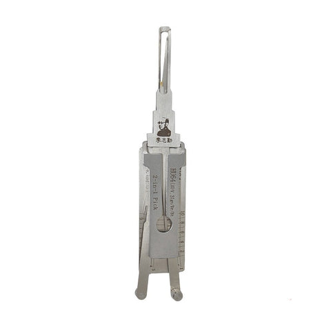 Original Lishi 2-in-1 Pick Decoder Tool HU64+V2 Mercedes HU64 TWIN LIFTERS Ignition Type