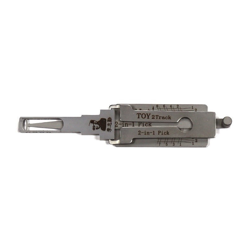 Original Lishi 2-in-1 Pick Decoder Tool TOY2T-AG Toyota 2-Track SINGLE SIDED IC:1342,1510