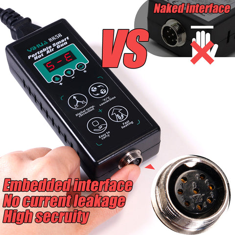YIHUA 8858 Portable Digital BGA Soldering Rework Station 110V 220V Hot Air Gun