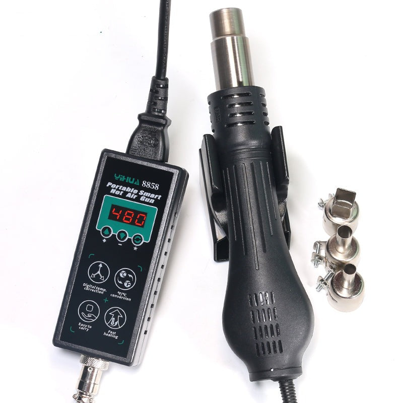 YIHUA 8858 Portable Digital BGA Soldering Rework Station 110V 220V Hot Air Gun